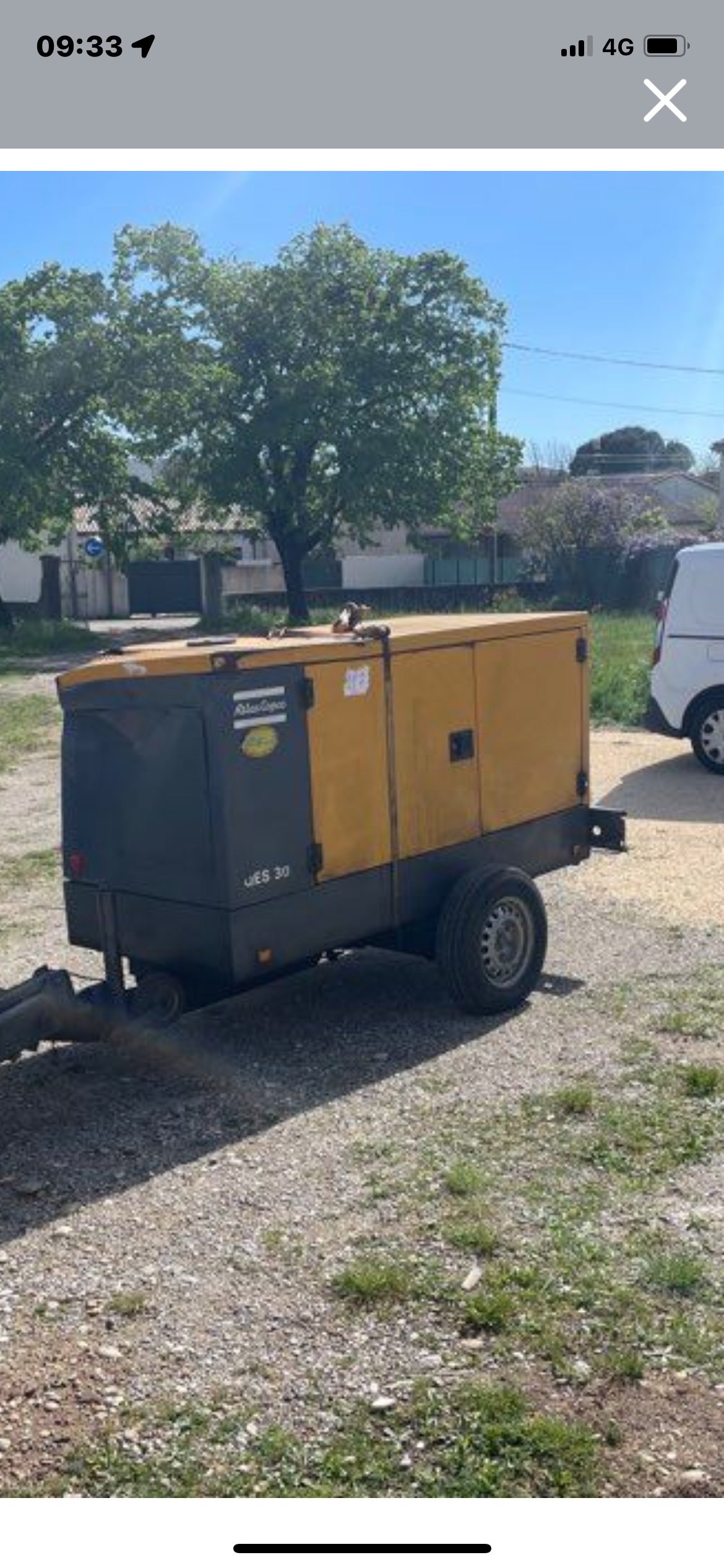 Image pour la location de Groupe électrogène sur roue